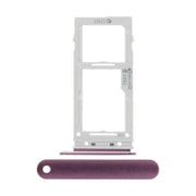 For Samsung Galaxy S9 / S9 Plus Replacement Dual Sim Card Tray (Purple)