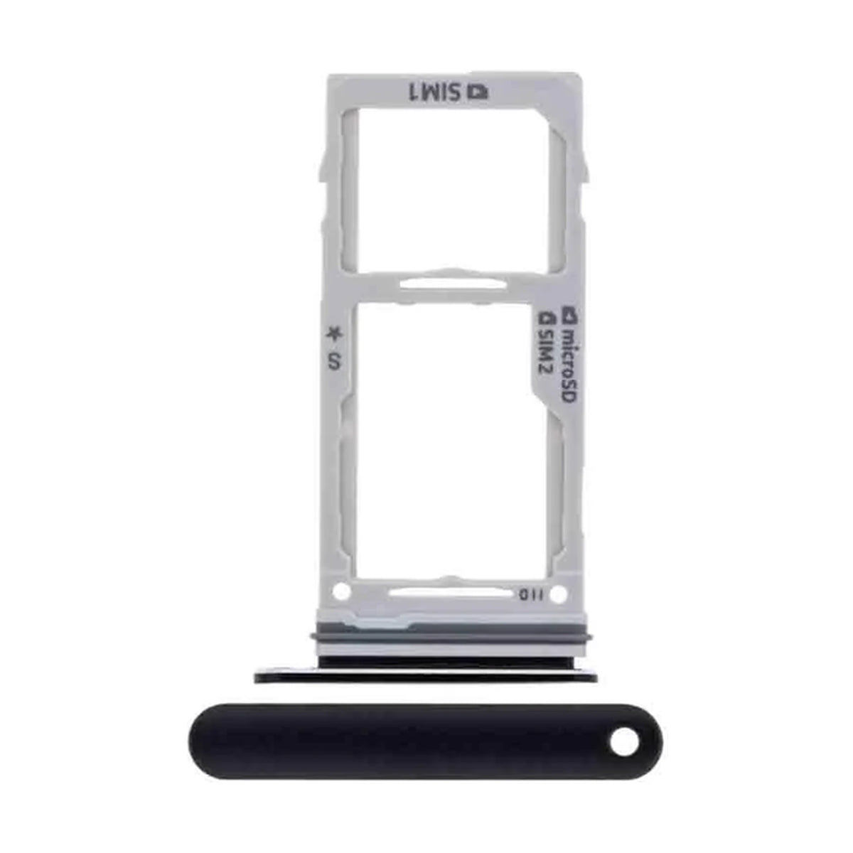 For Samsung Galaxy S9 / S9 Plus Replacement Dual Sim Card Tray (Black)