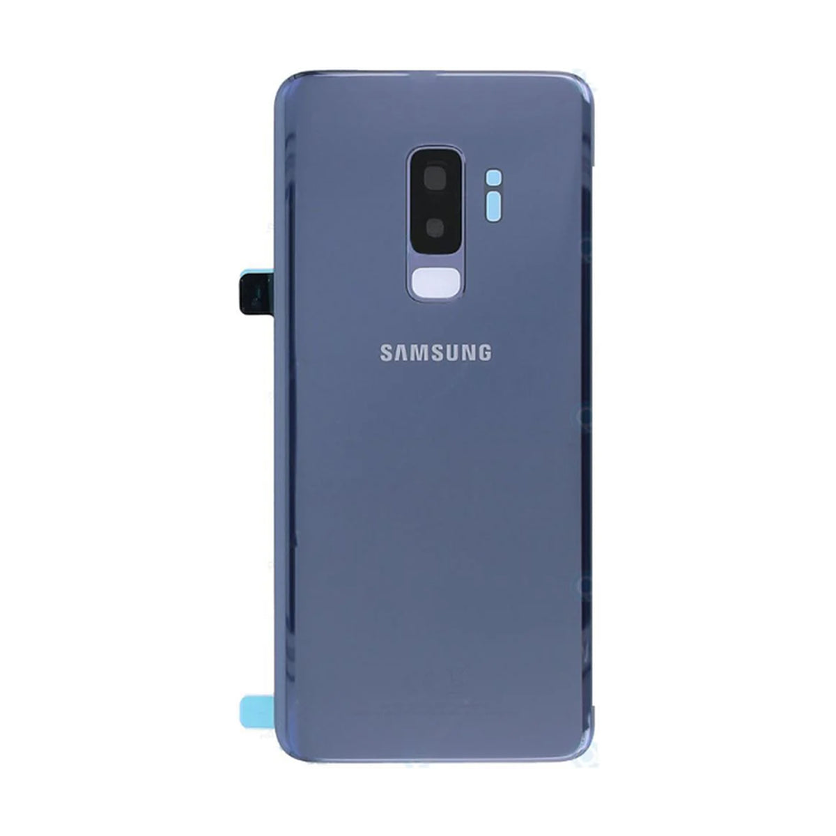 For Samsung Galaxy S9 Plus Replacement Rear Battery Cover with Adhesive (Blue)