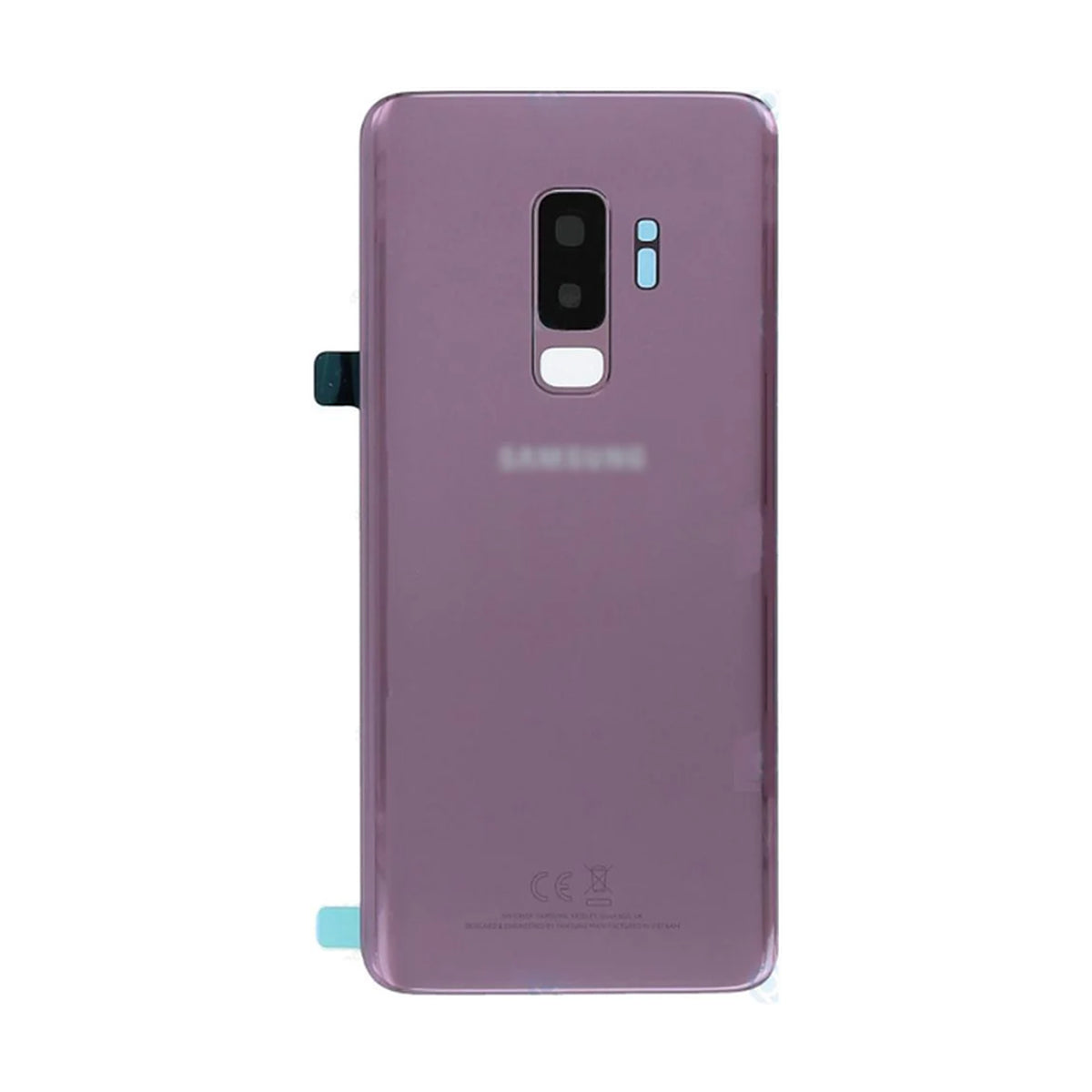 For Samsung Galaxy S9 Plus Replacement Rear Battery Cover with Adhesive (Violet)