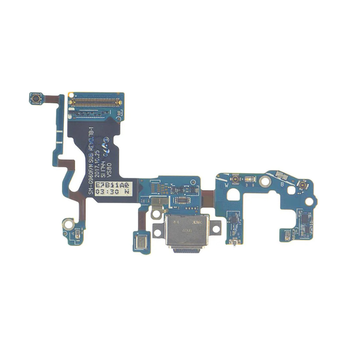 For Samsung Galaxy S9 G960F Replacement USB Charging Port Flex With Microphone