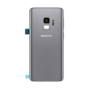 For Samsung Galaxy S9 Replacement Rear Battery Cover with Adhesive (Titanium Grey)