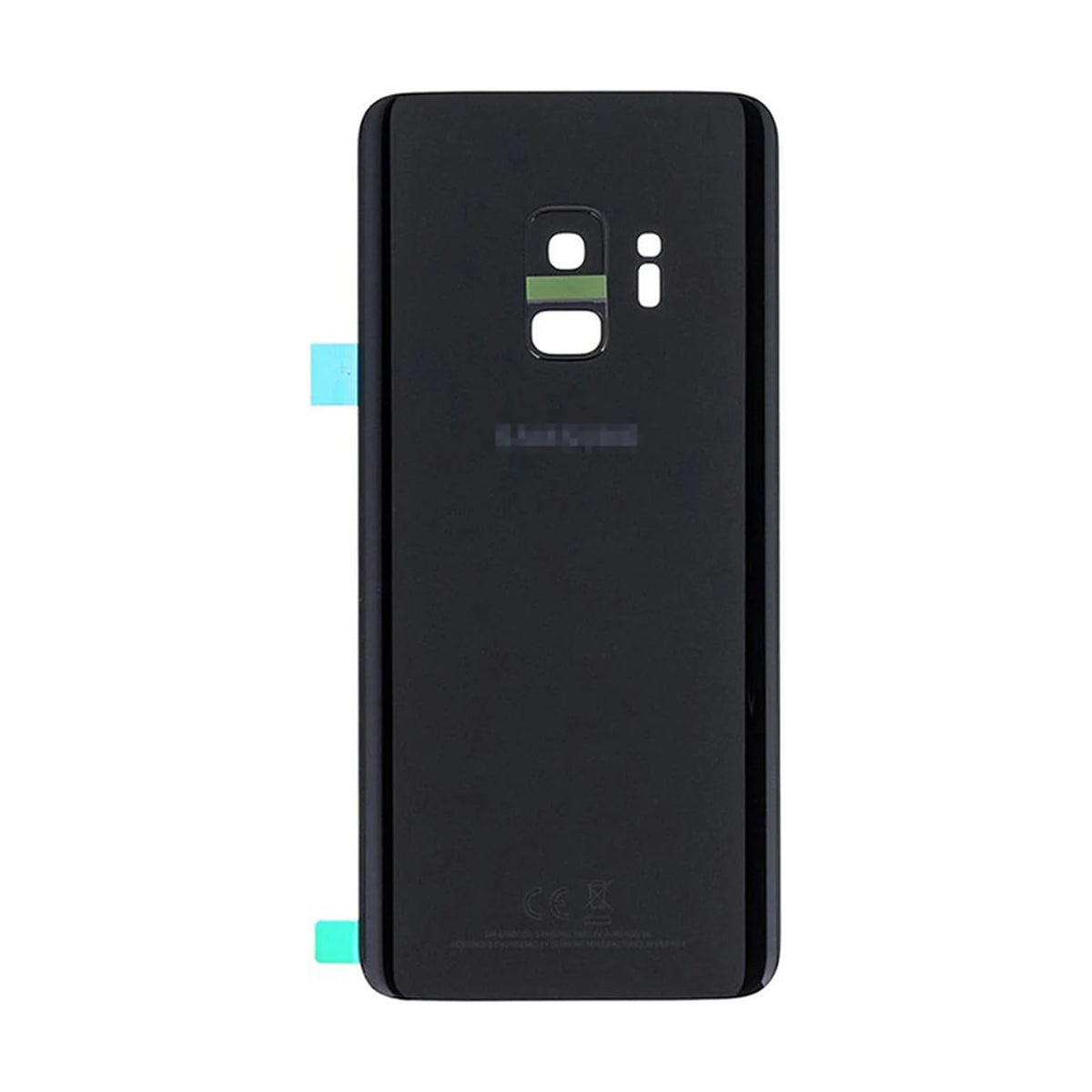 For Samsung Galaxy S9 Replacement Rear Battery Cover with Adhesive (Black)