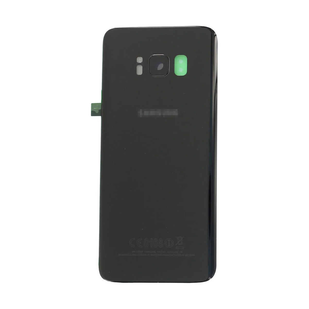 For Samsung Galaxy S8 Plus Replacement Rear Battery Cover with Adhesive (Black)
