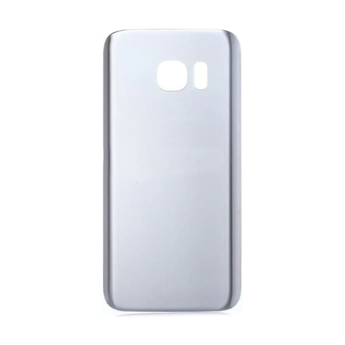 For Samsung Galaxy S7 Edge Replacement Rear Battery Cover with Adhesive (Silver)