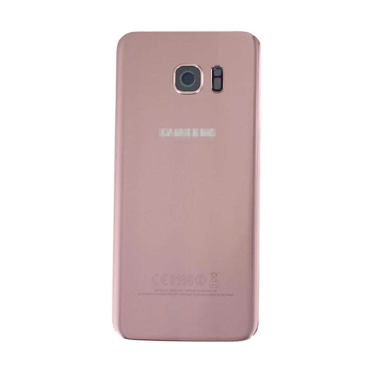 For Samsung Galaxy S7 Edge Replacement Rear Battery Cover with Adhesive (Pink Gold)
