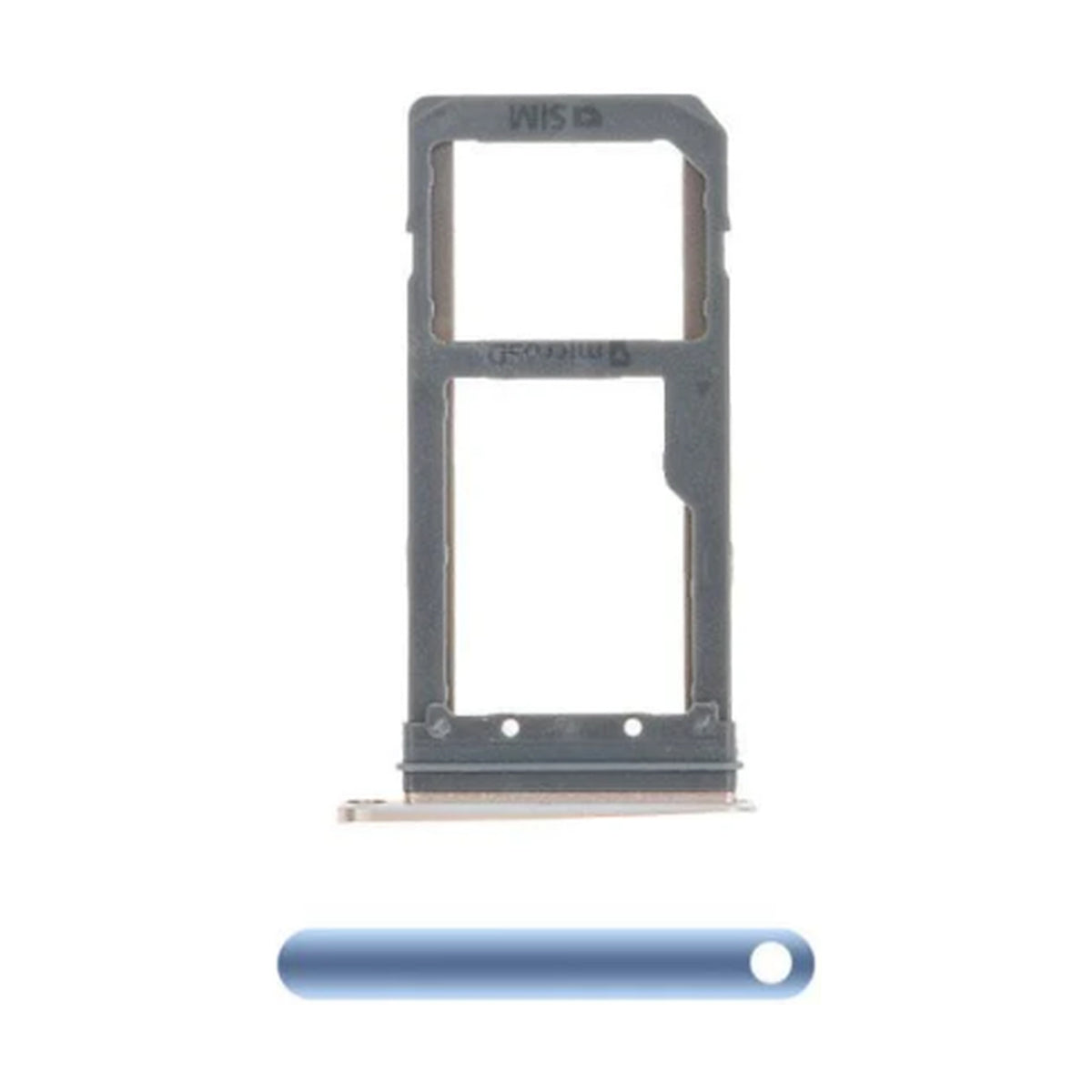 For Samsung Galaxy S7 Edge G935F Replacement Sim Card Tray (Coral Blue)