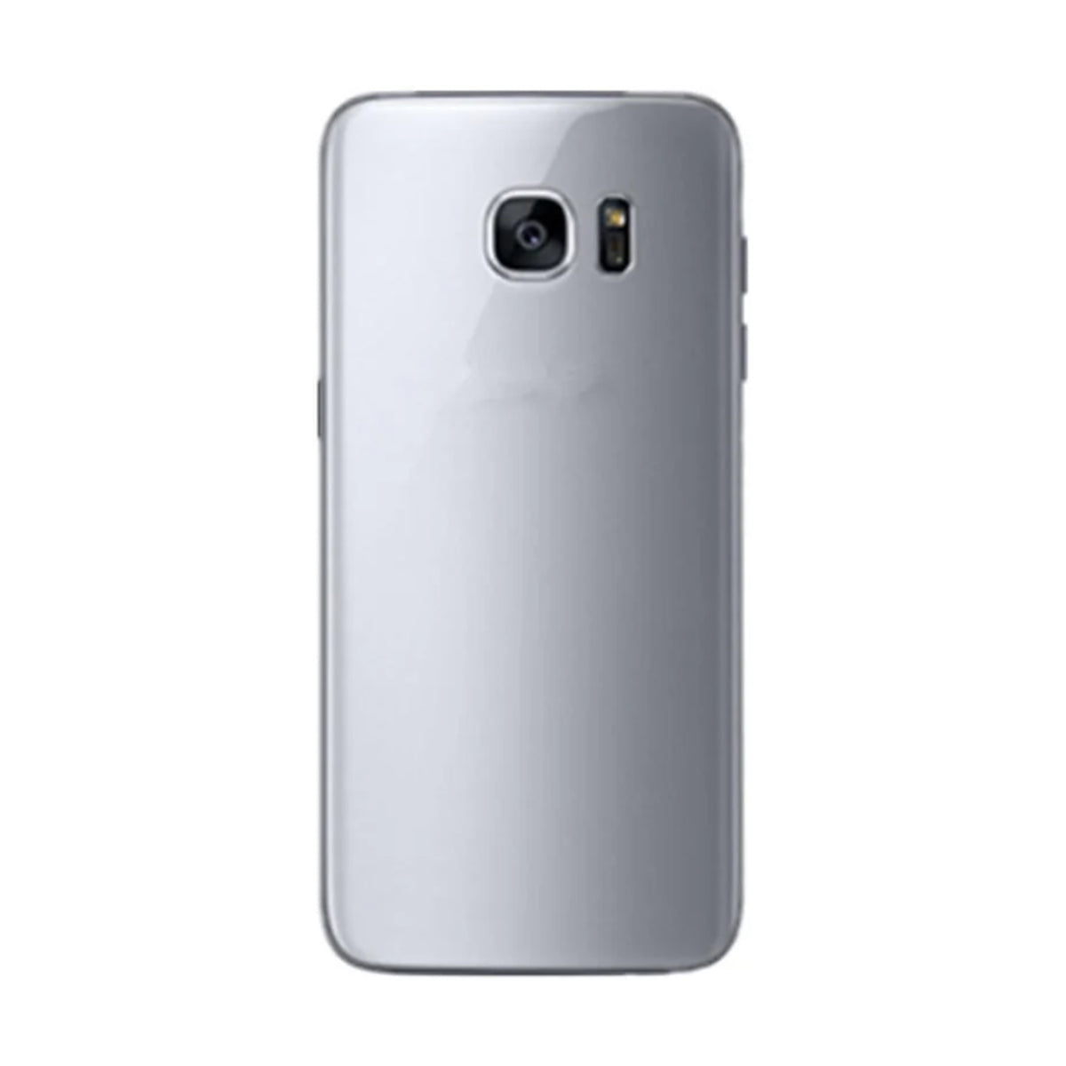 For Samsung Galaxy S7 Replacement Rear Battery Cover inc Camera Lens with Adhesive (Silver)