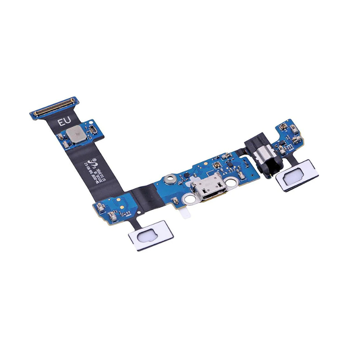 For Samsung Galaxy S6 Edge Plus G928F Replacement USB Charging Port Flex With Microphone, Headphone Jack & Home Button