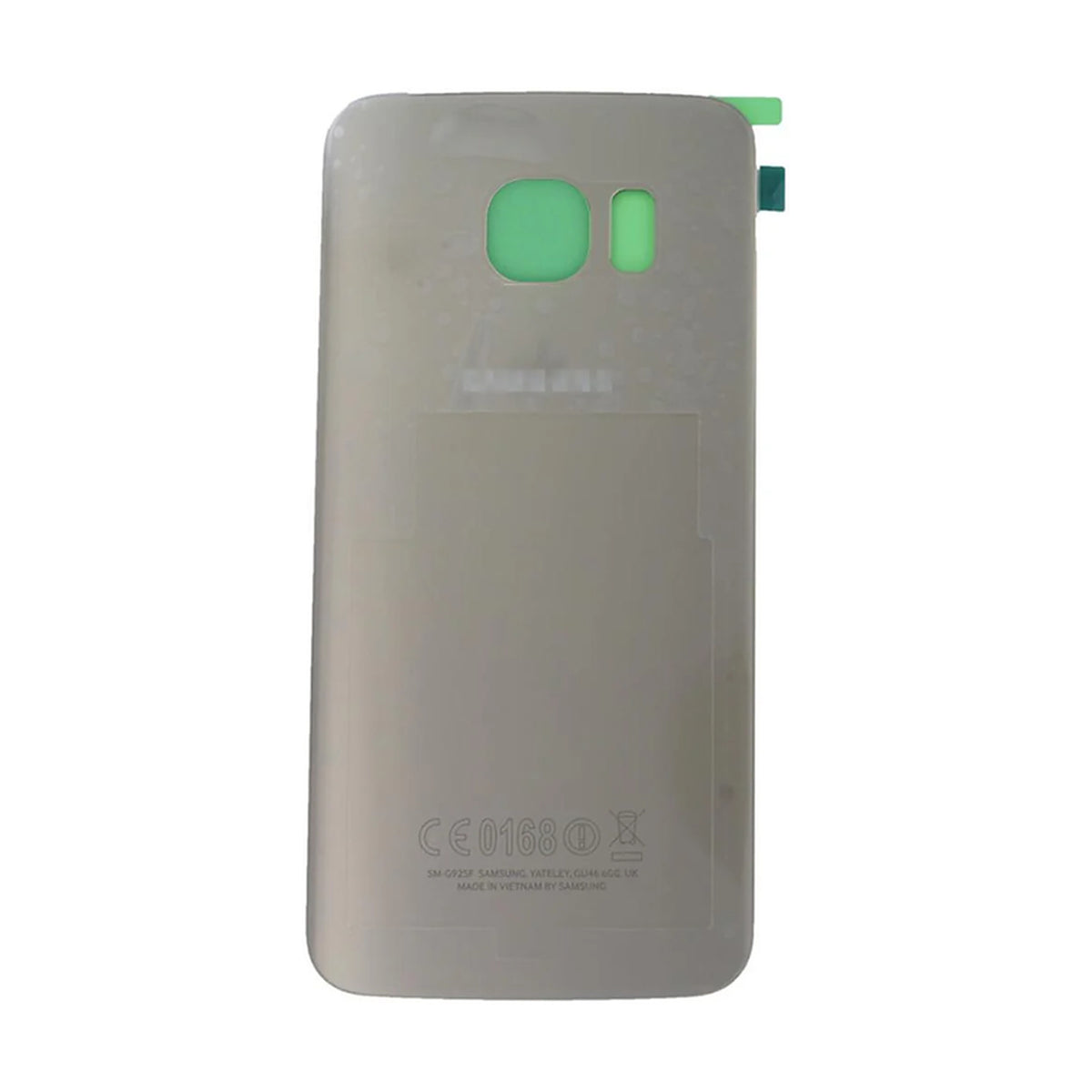 For Samsung Galaxy S6 Edge Replacement Rear Battery Cover with Adhesive (Gold)