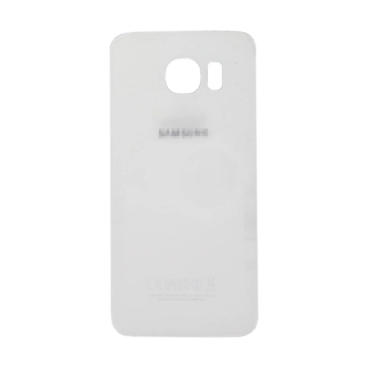 For Samsung Galaxy S6 Replacement Rear Battery Cover with Adhesive (White)