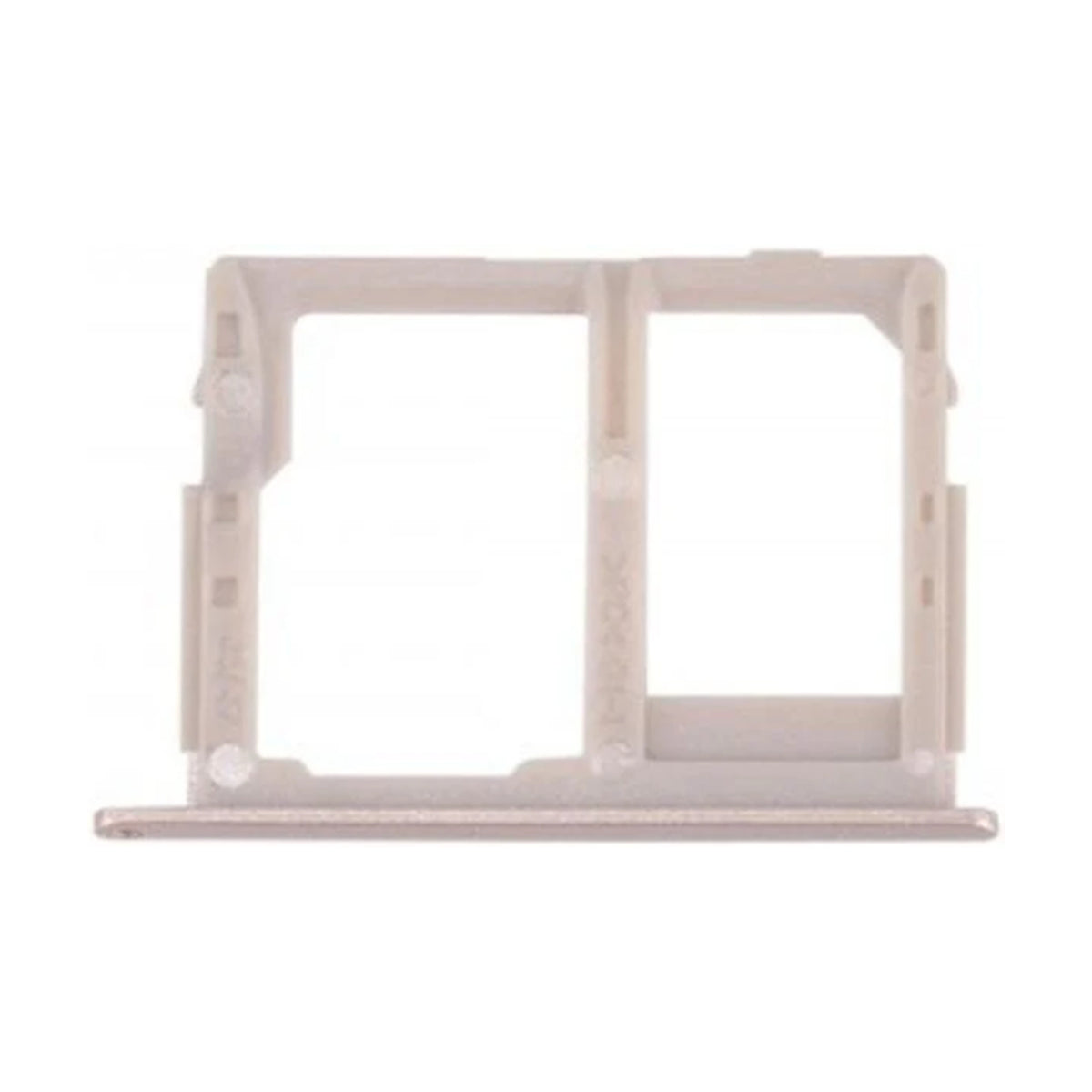 For Samsung Galaxy J3 J330 (2017) Replacement Dual Sim Card Tray (Gold)