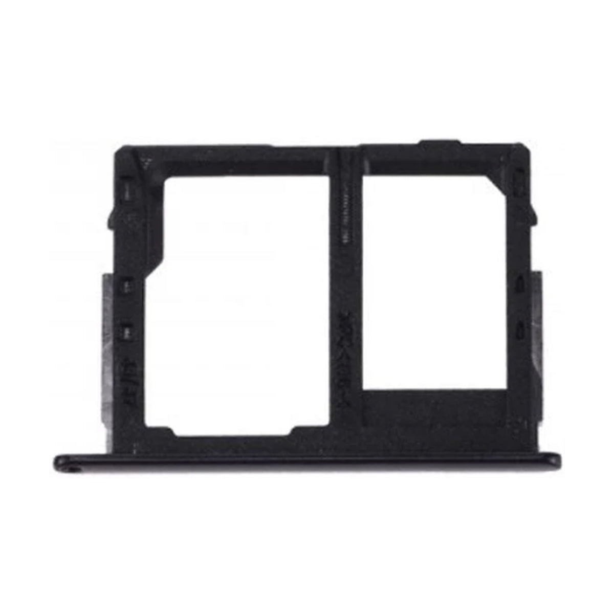 For Samsung Galaxy J3 J330 (2017) Replacement Dual Sim Card Tray (Black)