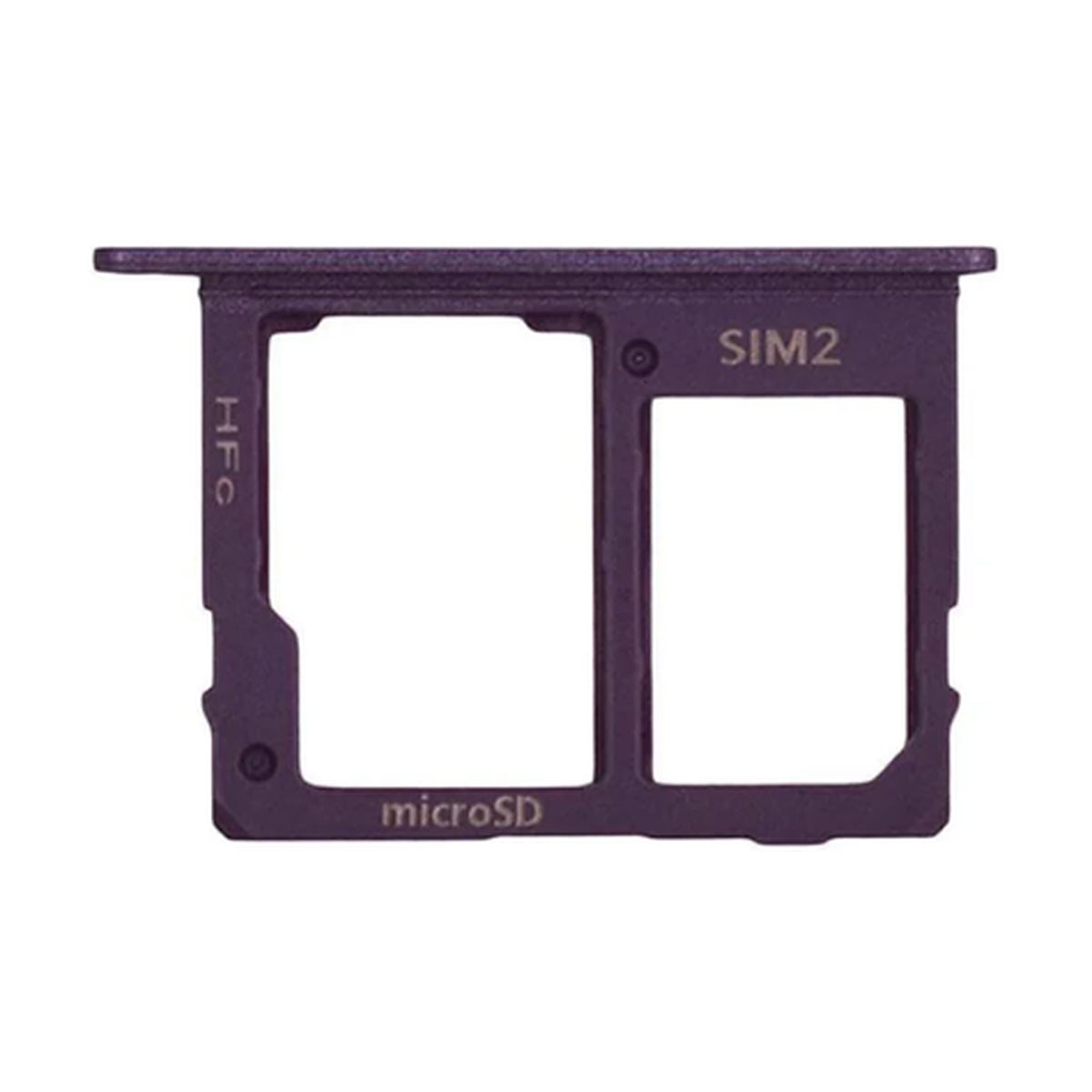 For Samsung Galaxy J6 J600 (2018) Replacement Dual Sim Card Tray (Purple)