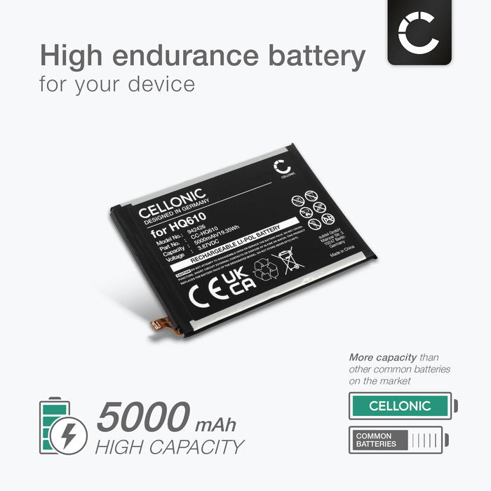 Nokia HQ610 Battery 5000mAh from Cellonic