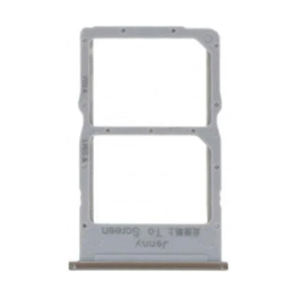 For Huawei P40 Lite Replacement Sim Card Tray (Silver)