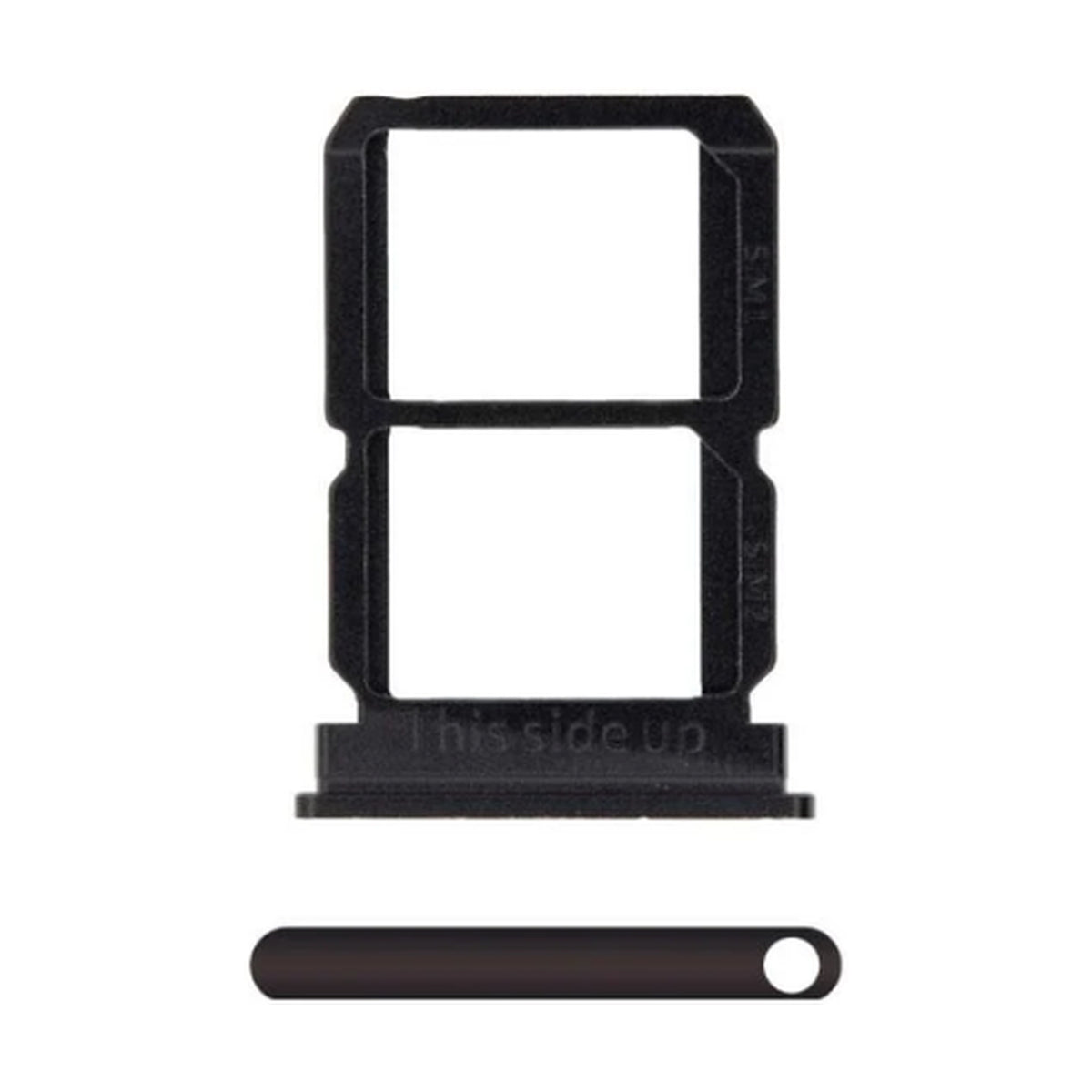 For OnePlus 5 Replacement Sim Card Tray (Black)