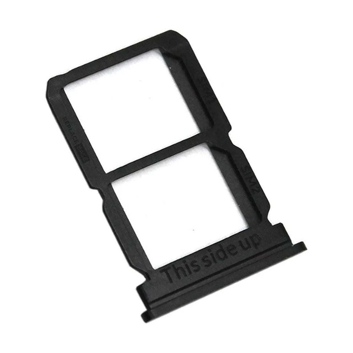 For OnePlus 5 & 5T Replacement Dual SIM Card Tray (Black)