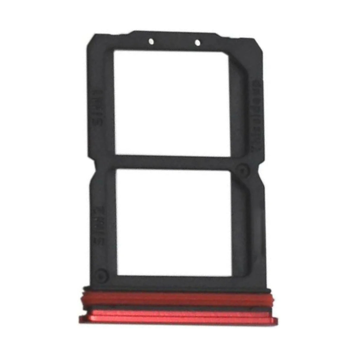For OnePlus 7 Replacement SIM Card Tray (Red)
