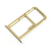 For Honor 8 Replacement Dual SIM SD Card Tray (Gold)