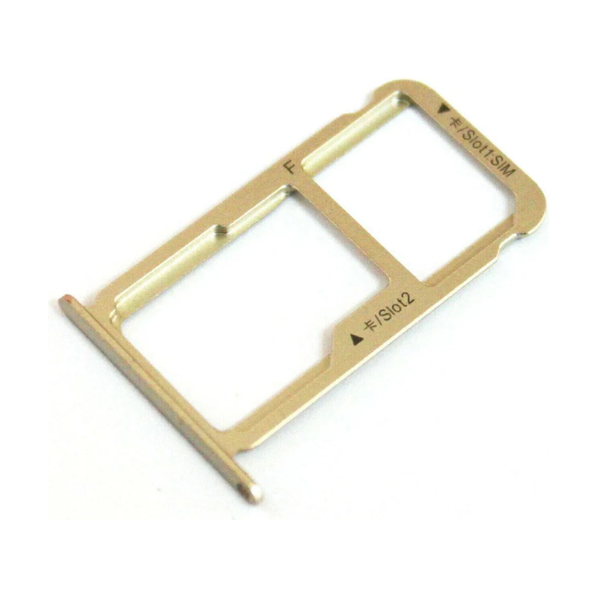 For Honor 8 Replacement Dual SIM SD Card Tray (Gold)