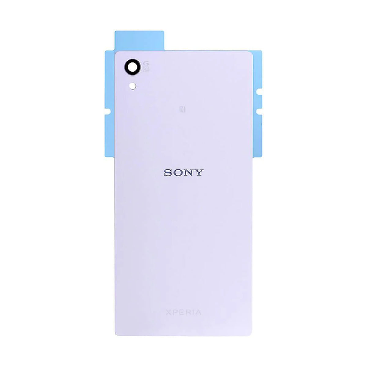For Sony Xperia Z5 Battery Cover Rear Glass Panel Back Replacement (Silver)