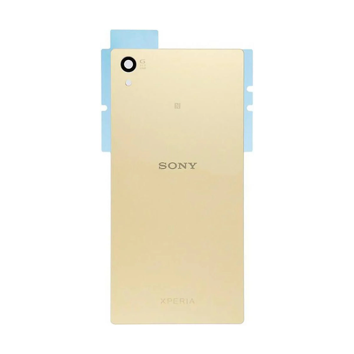 For Sony Xperia Z5 Battery Cover Rear Glass Panel Back Replacement (Gold)