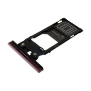 For Sony Xperia XZ3 Replacement SIM & SD Card Tray / Holder (Bordeaux Red)