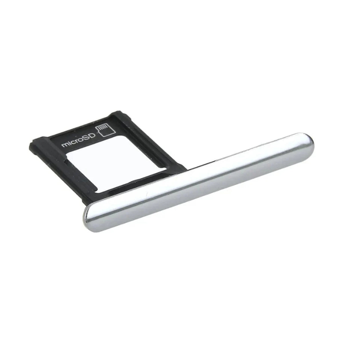 For Sony Xperia XZ Premium Replacement Memory Card Holder (Chrome)