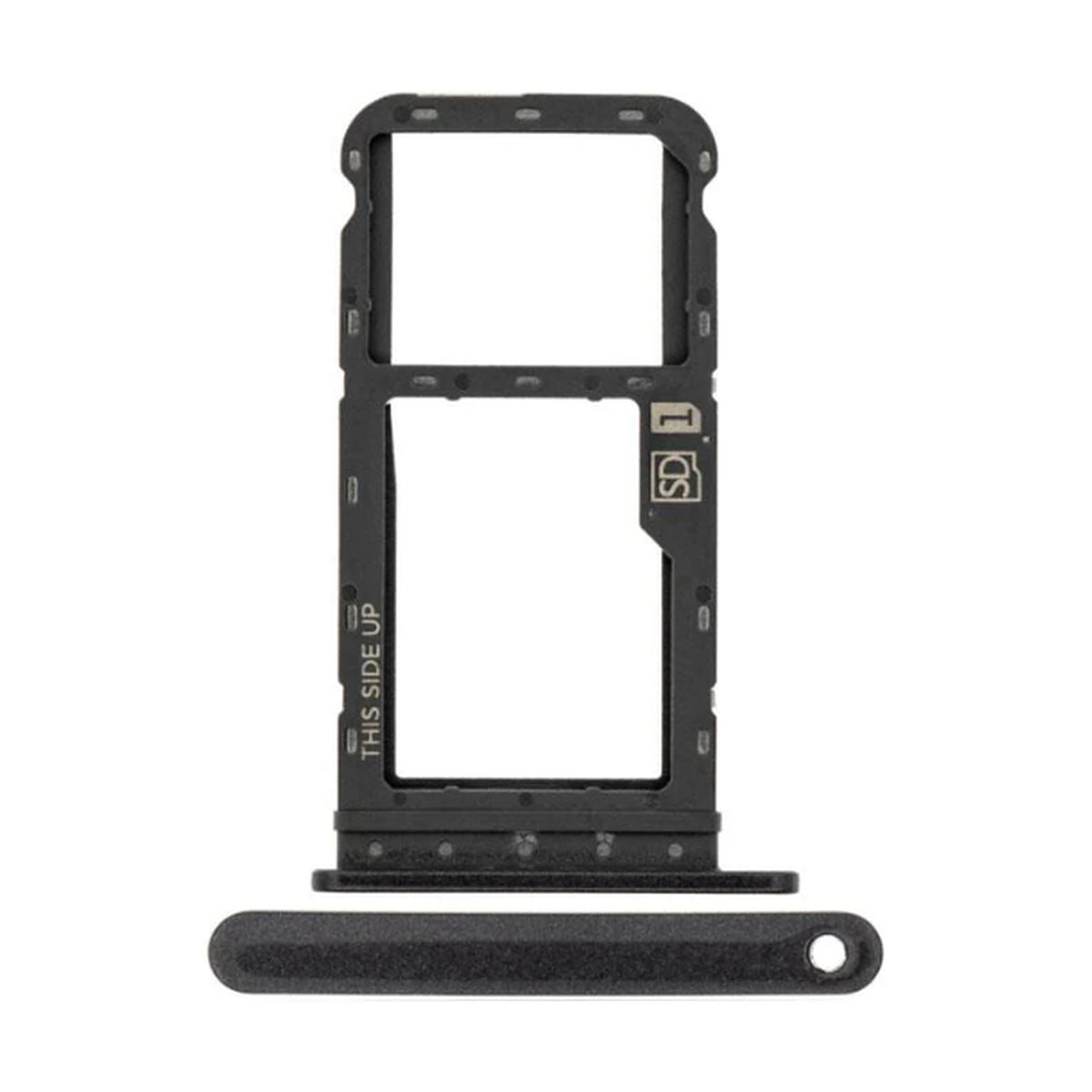 For Motorola Moto G Power Replacement Sim Card Tray (Flash Grey)