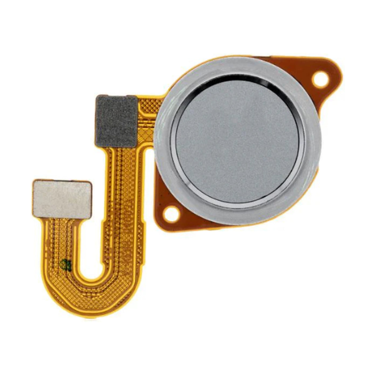 For Motorola Moto G 5G Replacement Fingerprint Reader With Flex Cable (Frosted Silver)