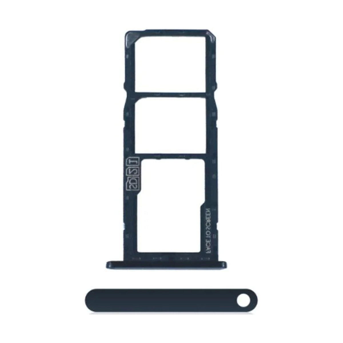 For Motorola Moto G7 Play Replacement Sim Card Tray (Blue)