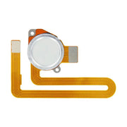 For Motorola Moto G8 Power Replacement Fingerprint Reader With Flex Cable (White)