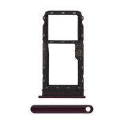 For Motorola Moto G8 Plus Replacement Sim Card Tray (Red)