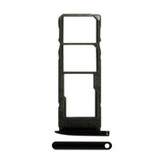 For Motorola Moto G7 Replacement Dual Sim Card Tray (Black)
