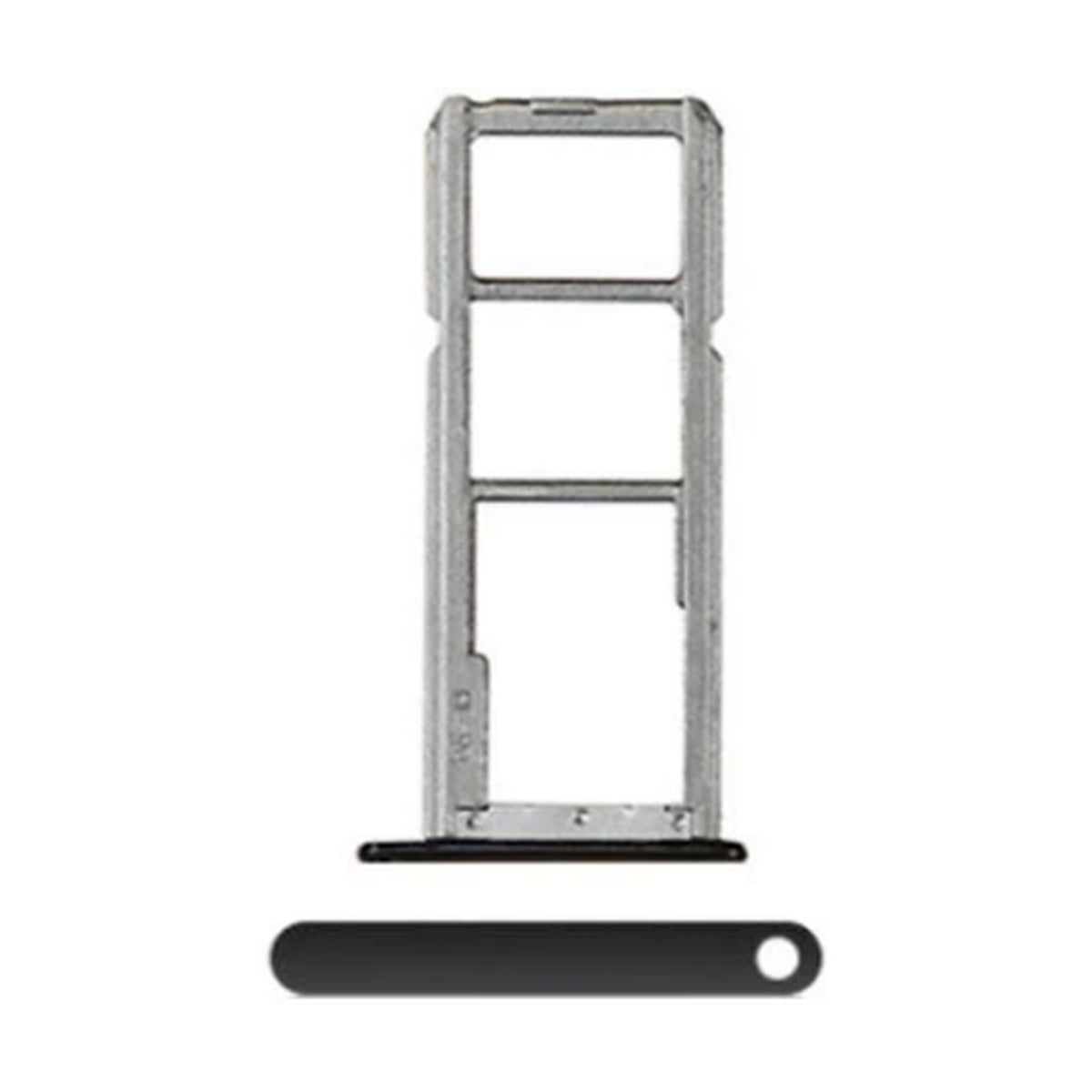 For Motorola Moto G6 Play Replacement Sim Card Tray (Black)