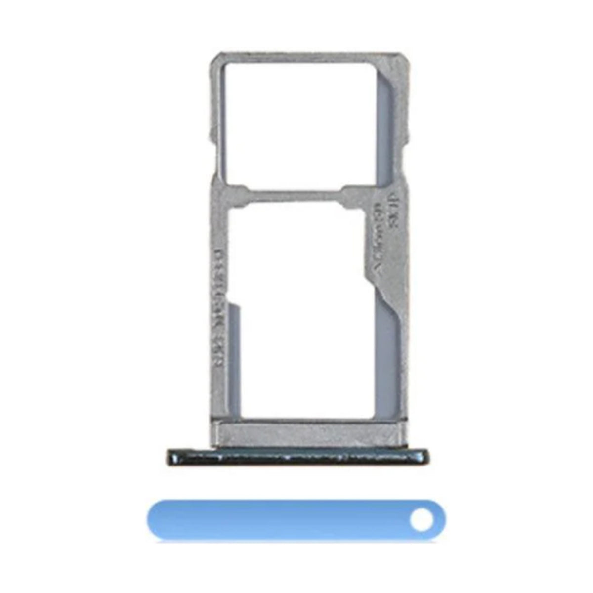 For Motorola Moto G6 Play Replacement Sim Card Tray (Blue)