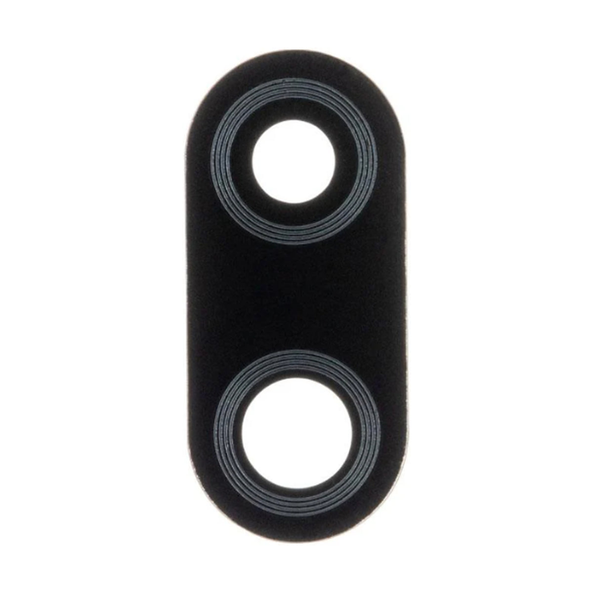 For Motorola Moto E6 Plus Replacement Rear Camera Lens Glass Only (Polished Graphite)
