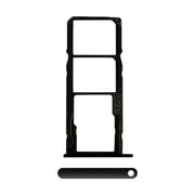 For Motorola Moto G7 Power Replacement Sim Card Tray (Ceramic Black)