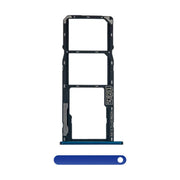 For Motorola Moto G7 Power Replacement Sim Card Tray (Marine Blue)