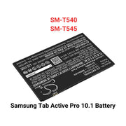 For Samsung Tab Active Pro 10.1 Battery
