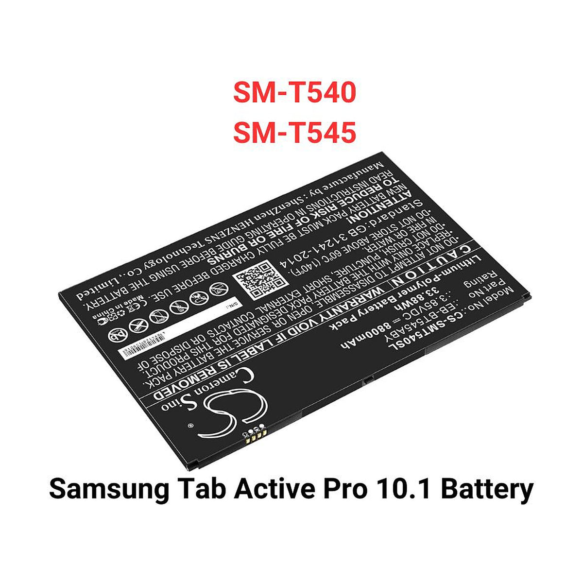 For Samsung Tab Active Pro 10.1 Battery