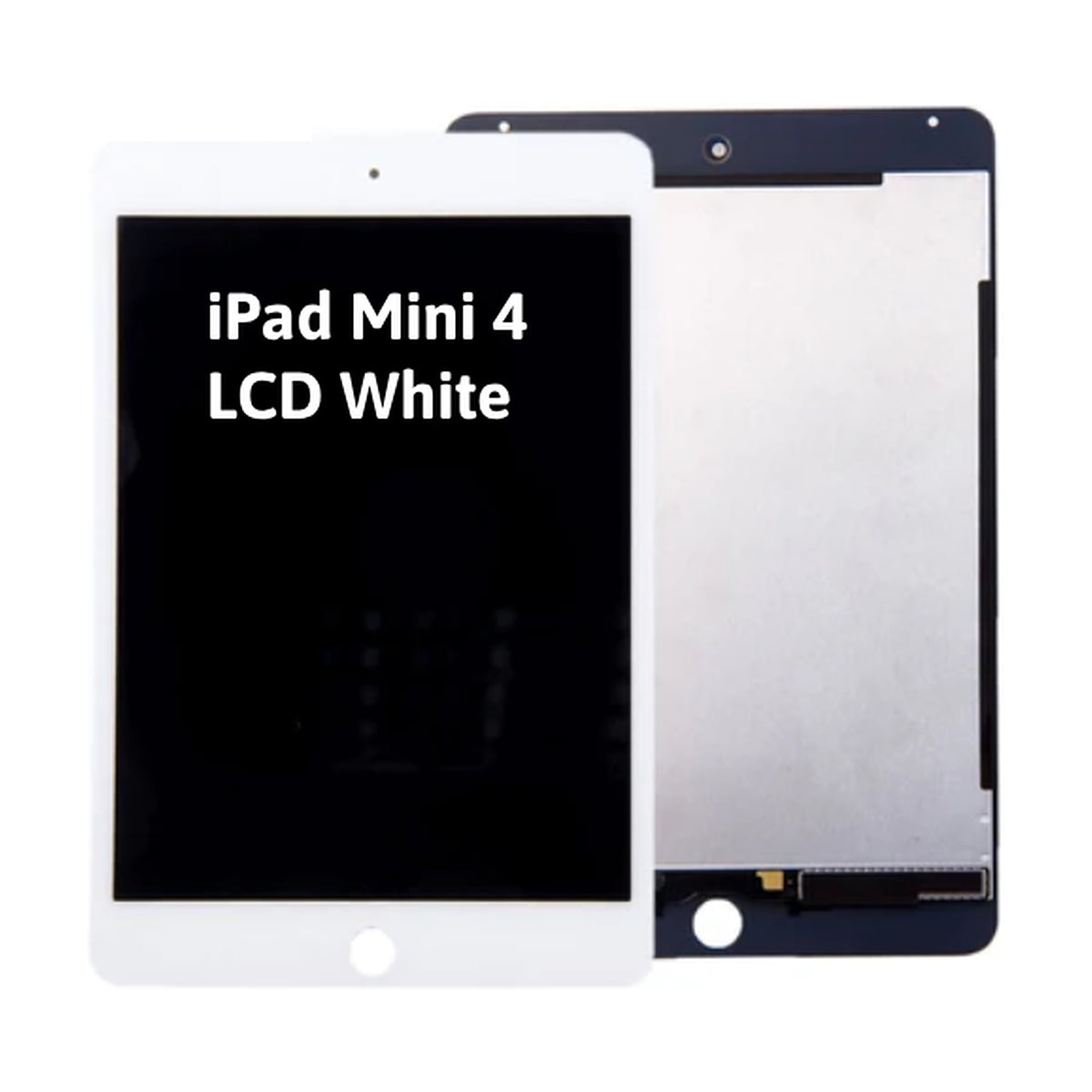 For iPad Mini 4 LCD White Replacement