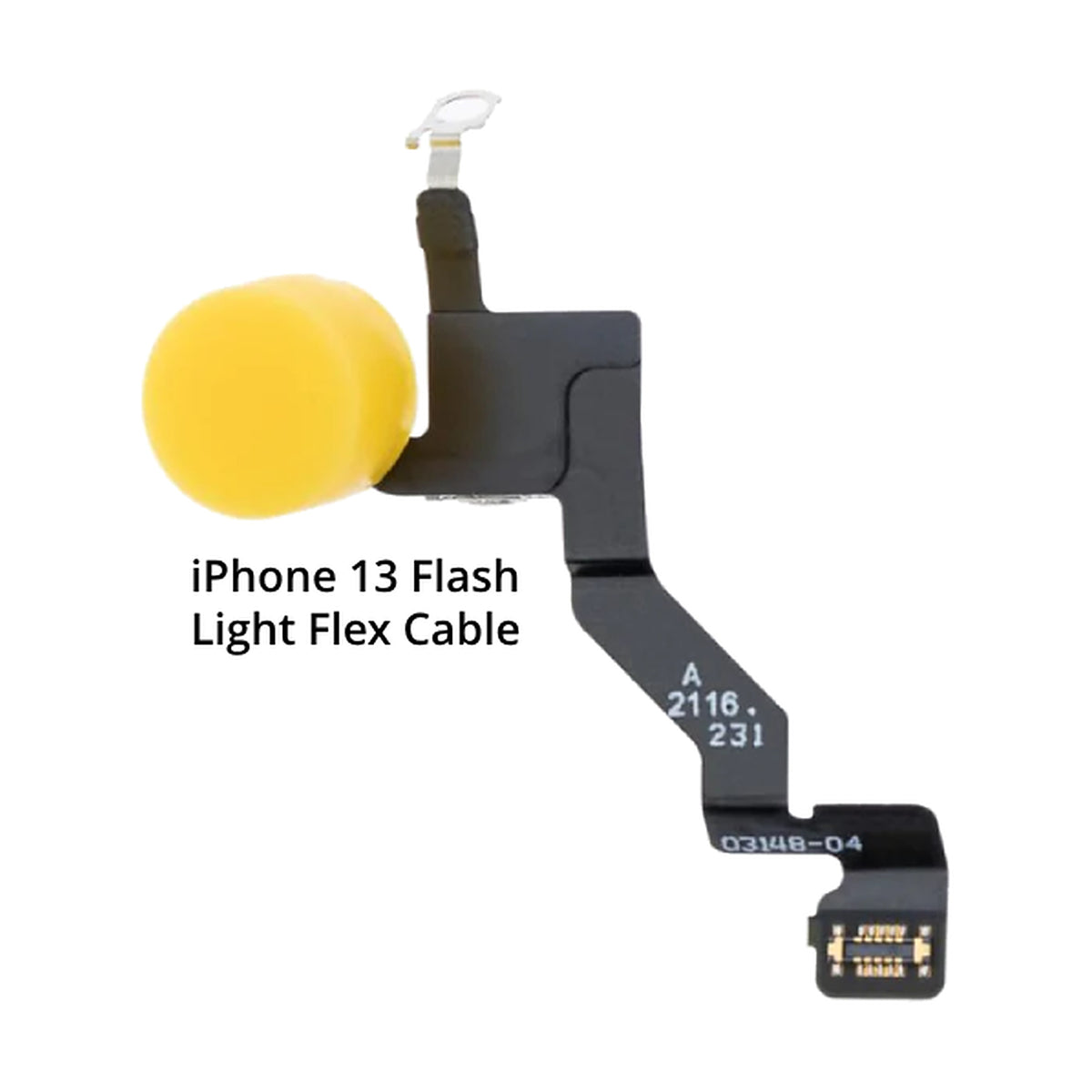 For iPhone 13 Flash Light Flex Cable Replacement Premium