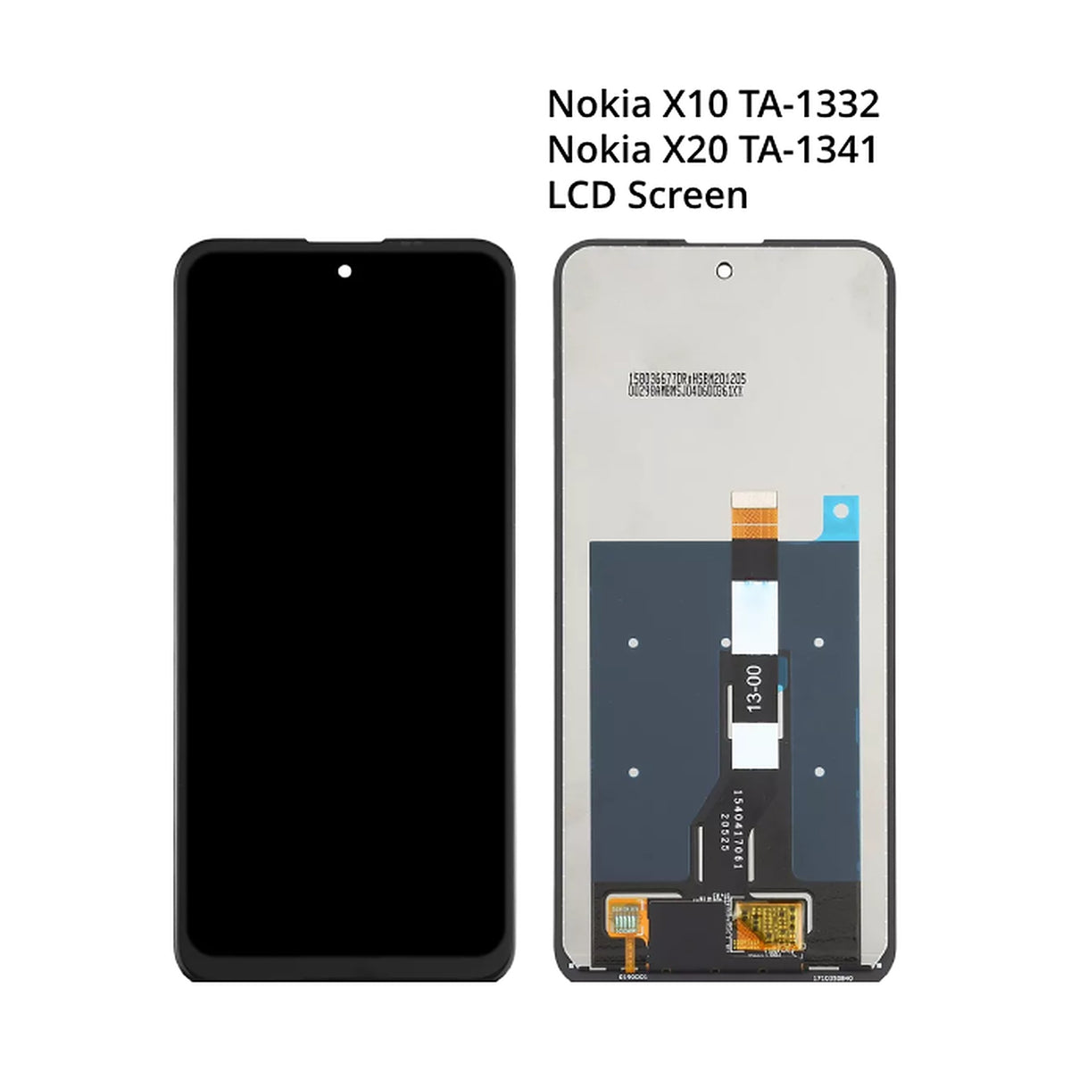 For Nokia X10 TA-1332 / Nokia X20 TA-1341 LCD Display Touch Screen