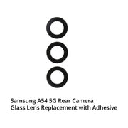 Samsung A54 5G Rear Camera Glass Lens Replacement with Adhesive