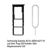 Samsung Galaxy A21s 2020 A217 Dual Sim Tray SD Holder Slot Replacement