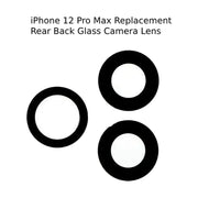 iPhone 12 Pro Max Replacement Rear Back Glass Camera Lens with Adhesive UK Stock