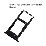For Huawei P30 Sim Card Tray Holder Replacement UK Stock - (Black)