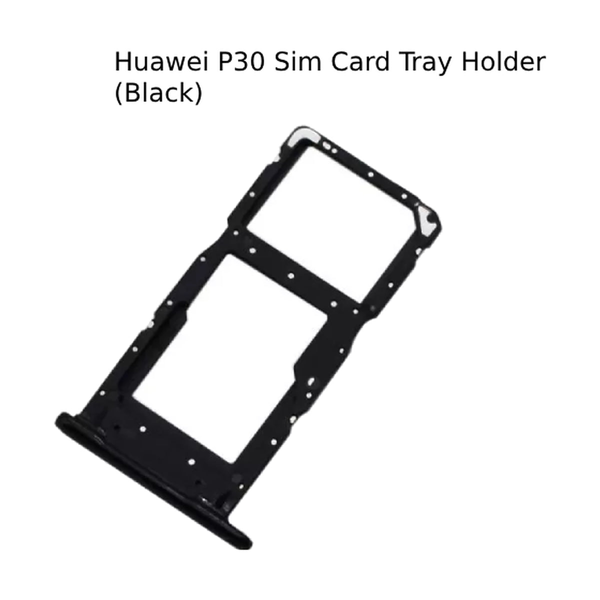 For Huawei P30 Sim Card Tray Holder Replacement UK Stock - (Black)